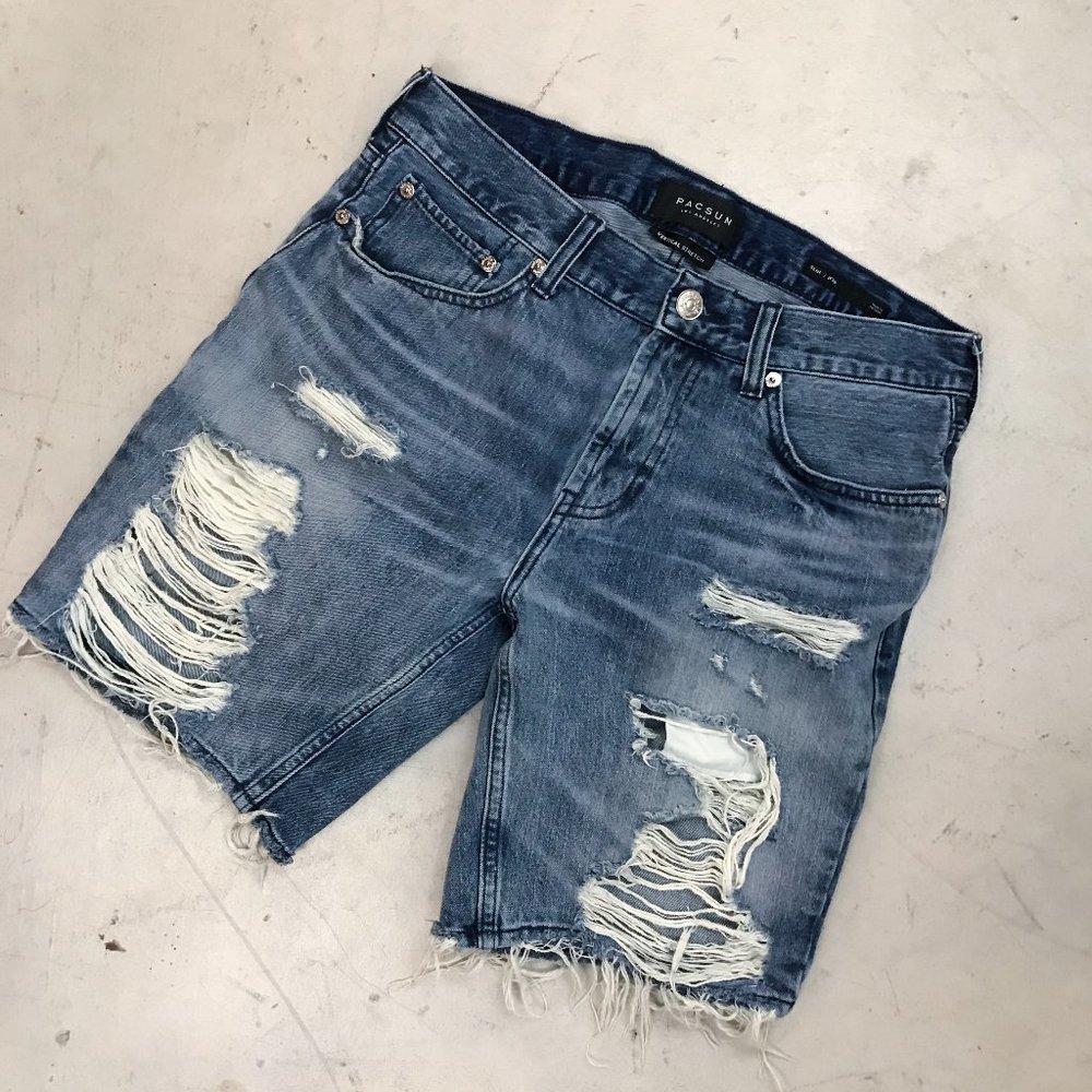 PacSun Distressed Ripped Shorts
